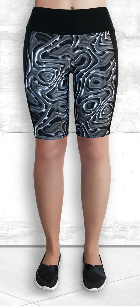 9" Shorts with Twisted Metal Print